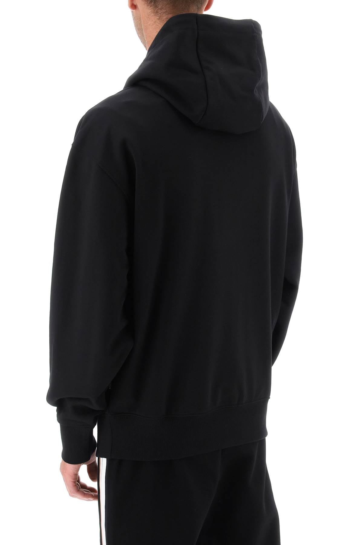Boss Sullivan Logo Hoodie-men > clothing > t-shirts and sweatshirts > sweatshirts-Boss-l-Black-Urbanheer