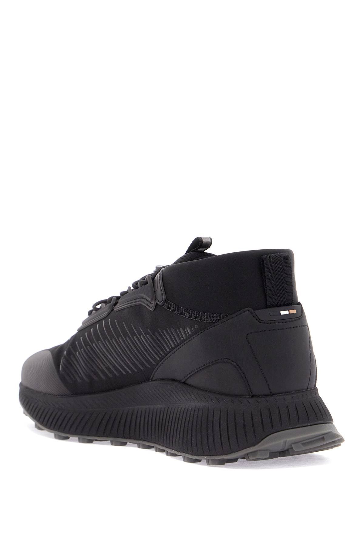Boss black gore-tex waterproof sneakers with non-slip sole-Sneakers-Boss-43-Urbanheer