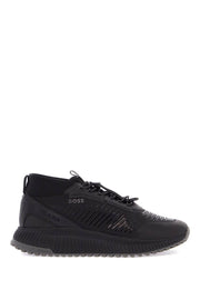 Boss black gore-tex waterproof sneakers with non-slip sole-Sneakers-Boss-43-Urbanheer