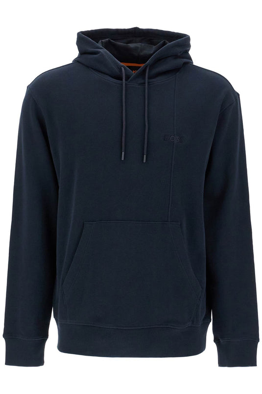 Boss Sweater Essential Hooded Blue main image 0