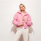 Bow Puffer Jacket Pink-Jacket-Pretty Garbage-S-Urbanheer