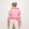 Bow Puffer Jacket Pink-Jacket-Pretty Garbage-S-Urbanheer