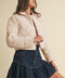 Bow Puffer Jacket-Puffer Jackets-Endless Blu-S-Beige-Urbanheer