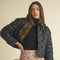 Bow Puffer Jacket-Puffer Jackets-Endless Blu-S-Beige-Urbanheer