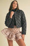 Bow Puffer Jacket-Puffer Jackets-Endless Blu-S-Beige-Urbanheer