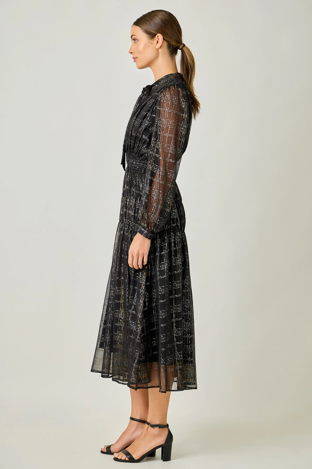 Bow Tie Chiffon Dress