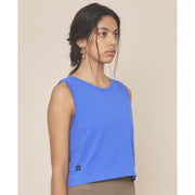 Box Tank Top - Indigo-Tank Top-Moonchild Yoga Wear-S-Urbanheer