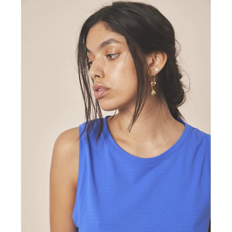 Box Tank Top - Indigo-Tank Top-Moonchild Yoga Wear-S-Urbanheer