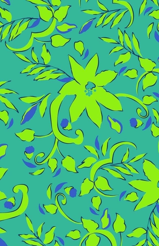 Boyfriend Shirt - Full Bloom Turquoise-Shirt-Gretchen Scott LLC-XL-Turquoise-Urbanheer