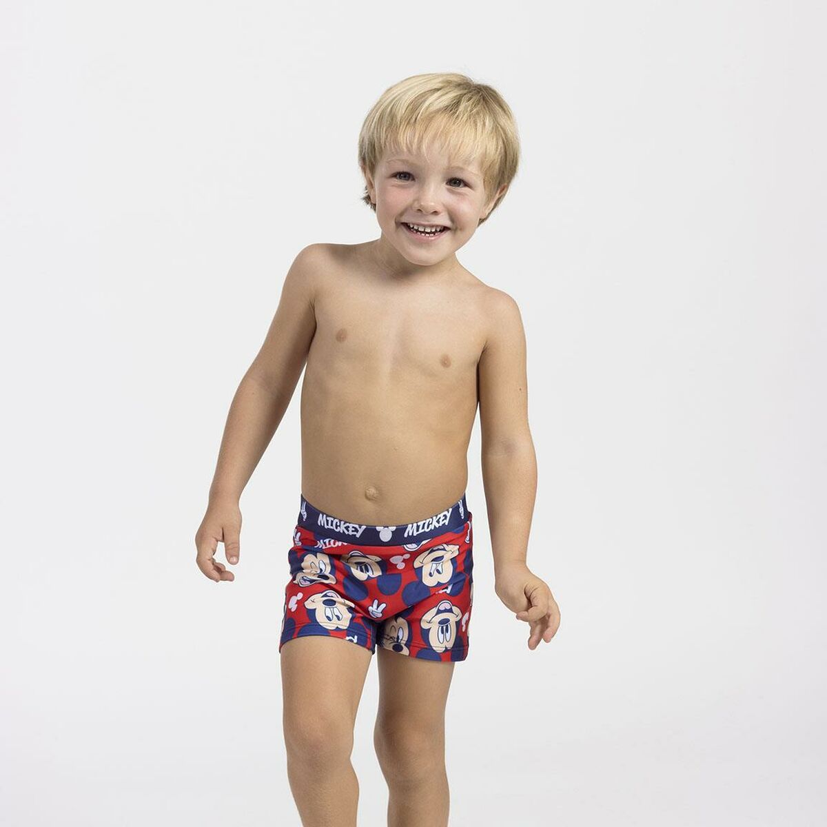 Boys Swim Shorts Mickey Mouse Red-Sports and outdoors, Water sports-Mickey Mouse-Urbanheer