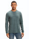 Braeden Black Fleck Long Sleeve Triblend Henley