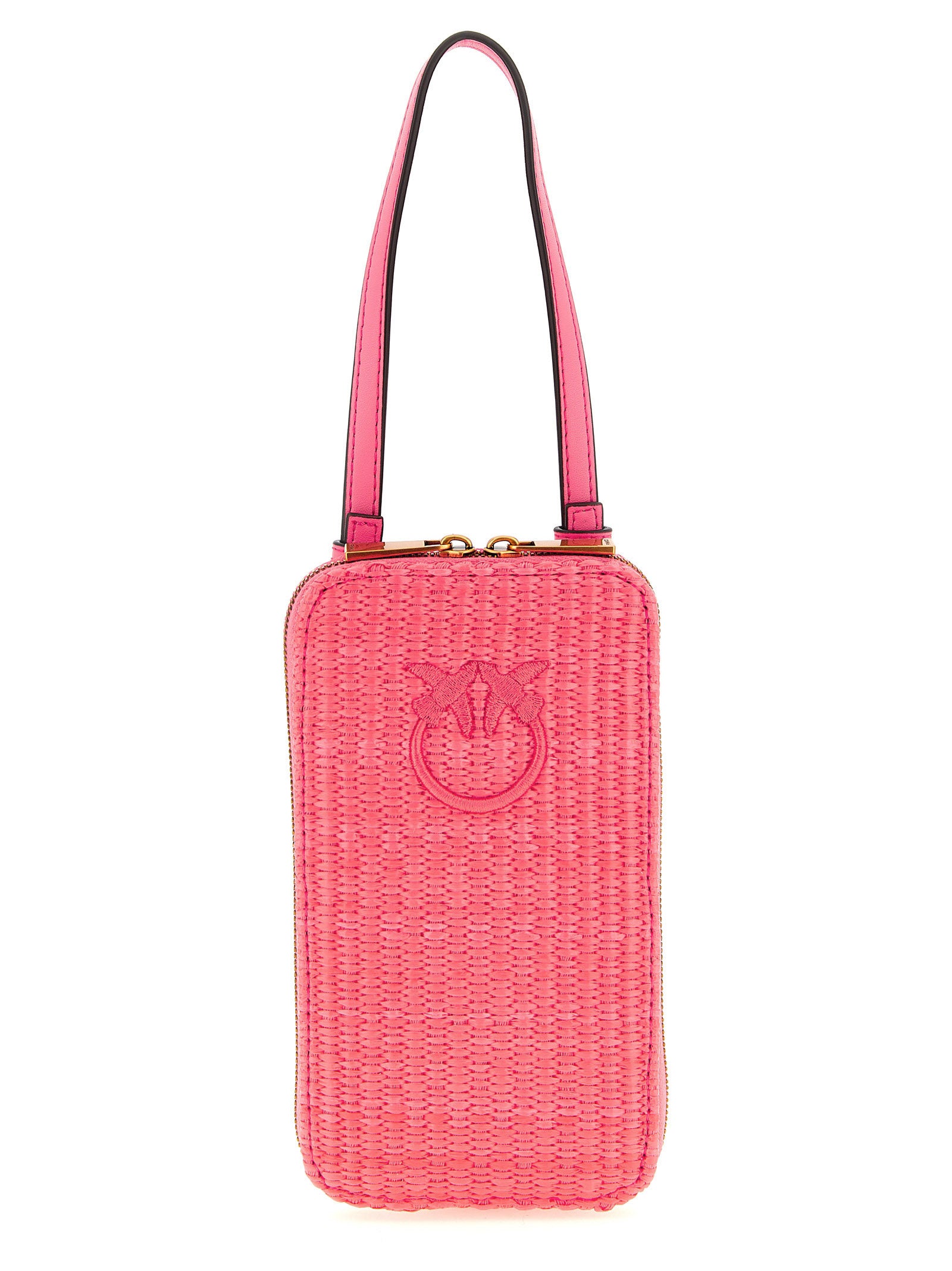 Braided Raffia Smartphone Holder for Travel