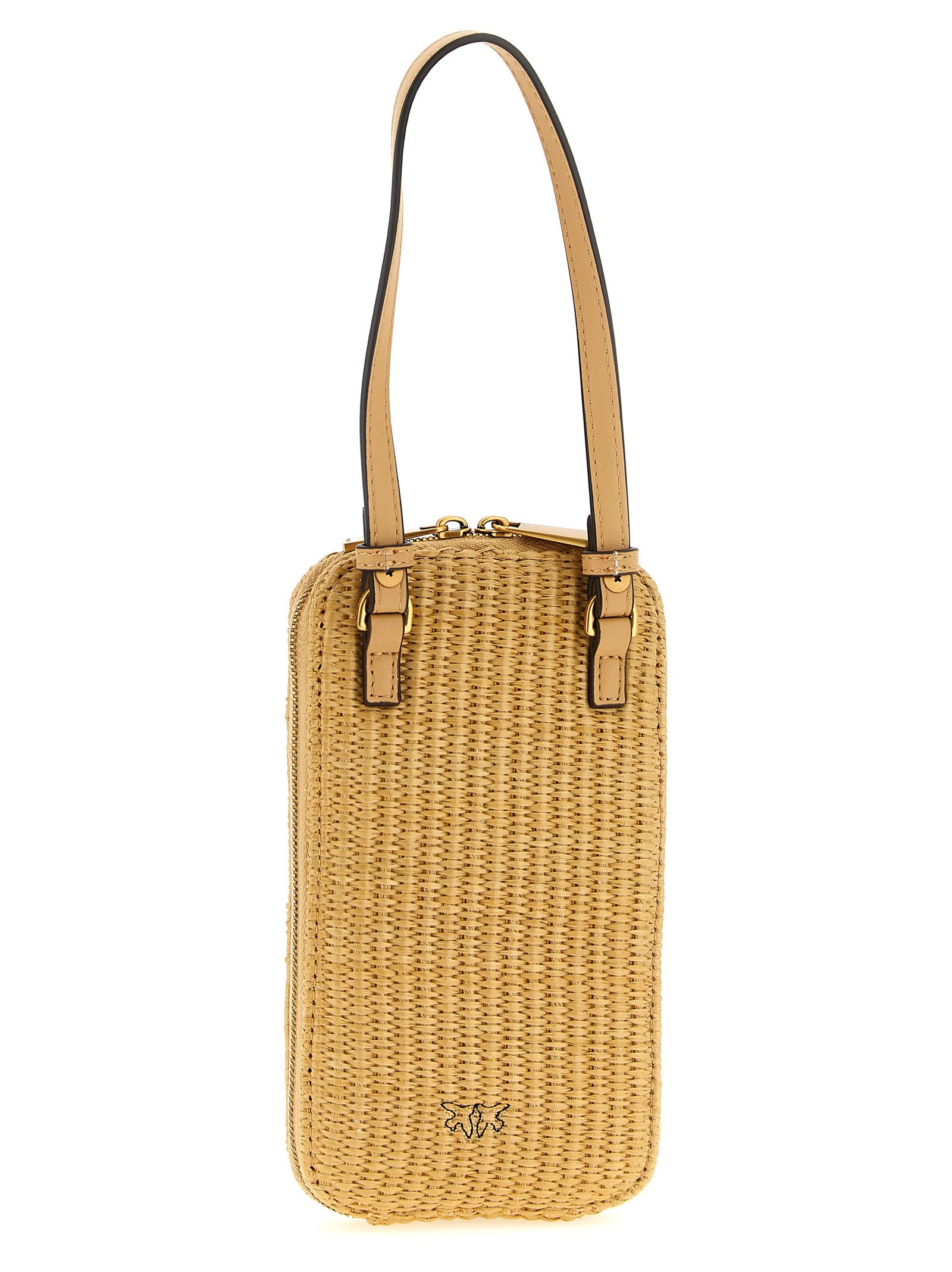 Braided Raffia Travel Smartphone Holder