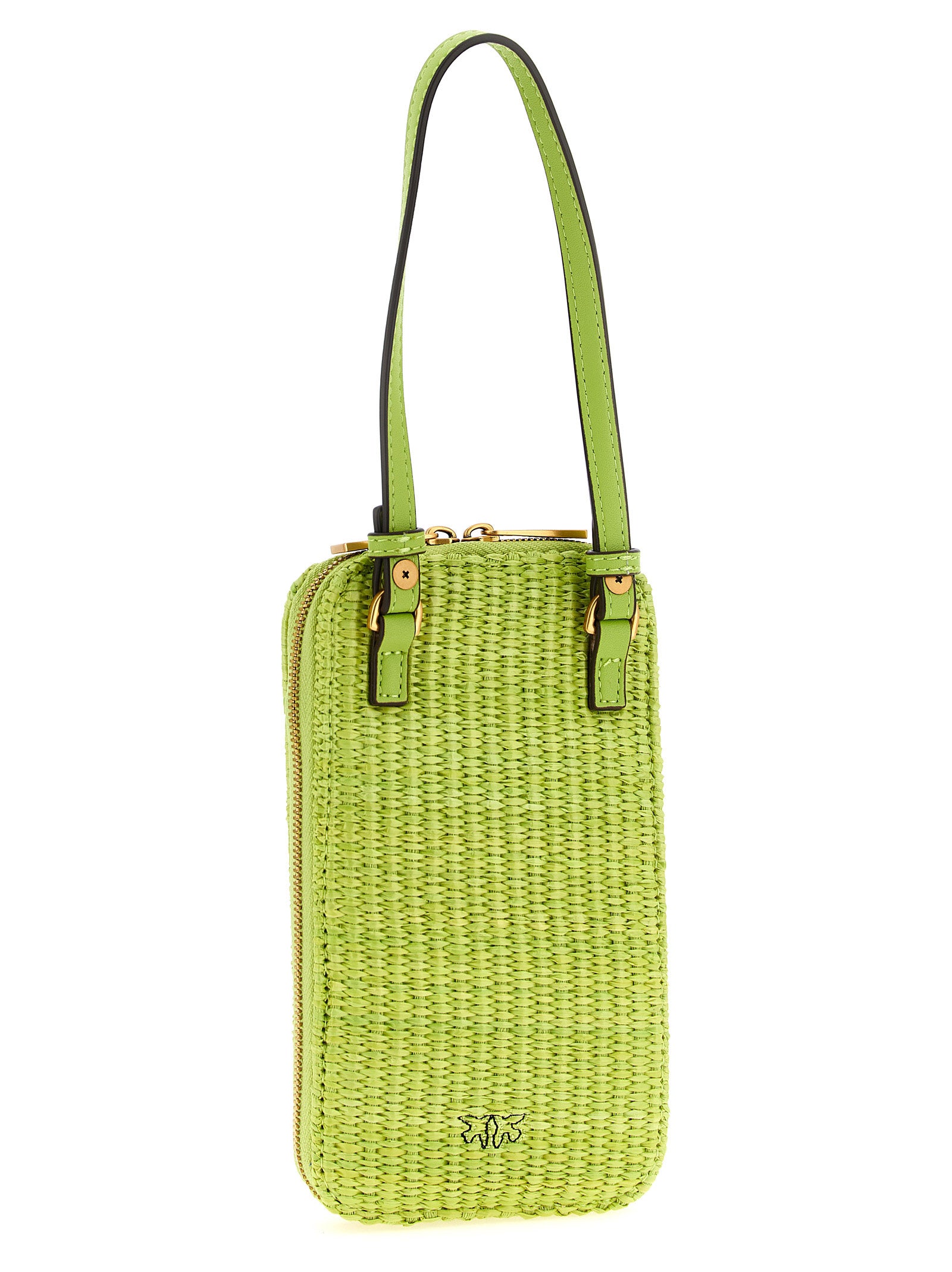 Braided Raffia Travel Smartphone Holder