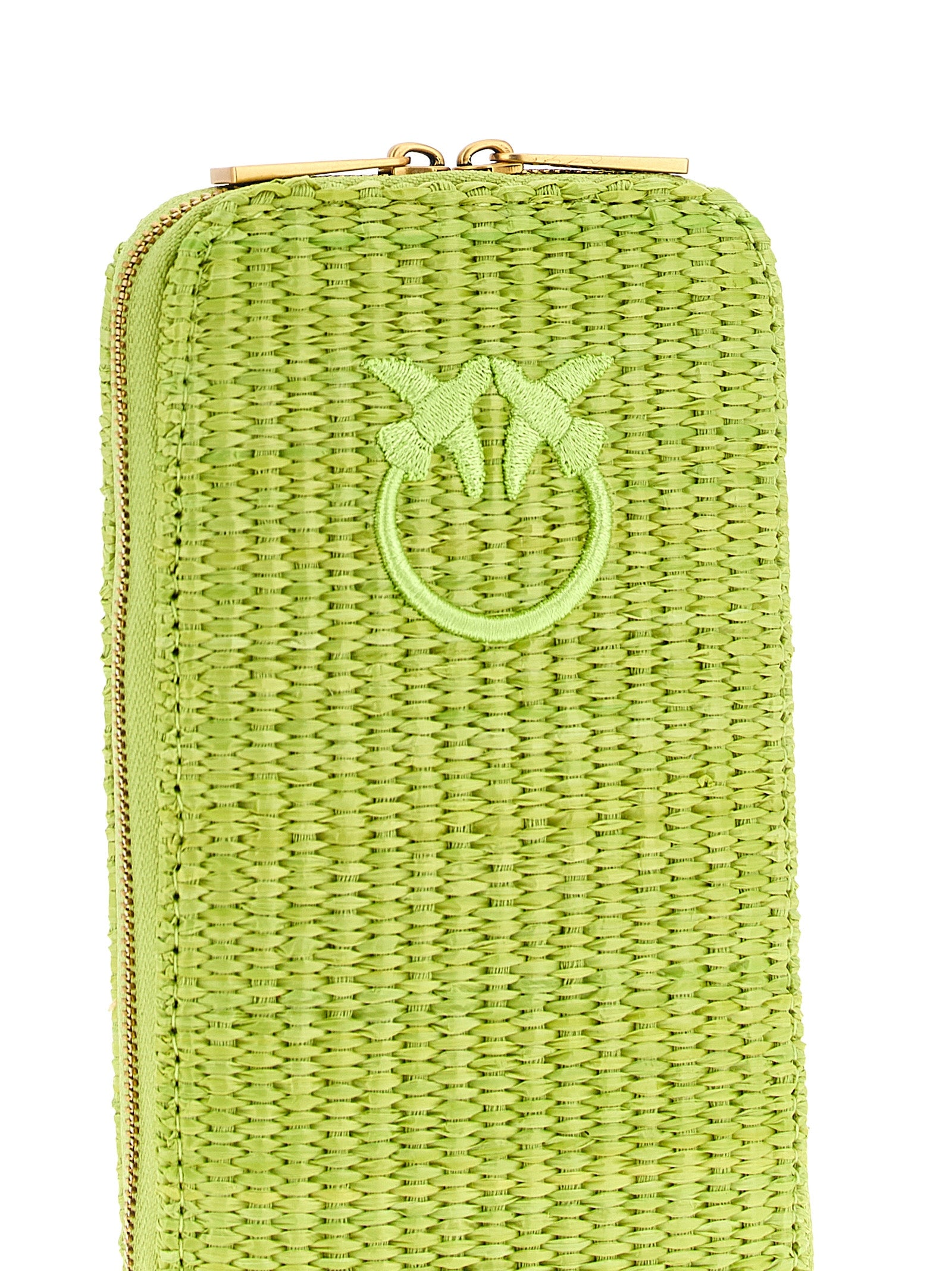 Braided Raffia Travel Smartphone Holder