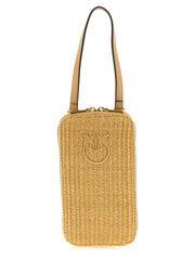 Braided Raffia Travel Smartphone Holder