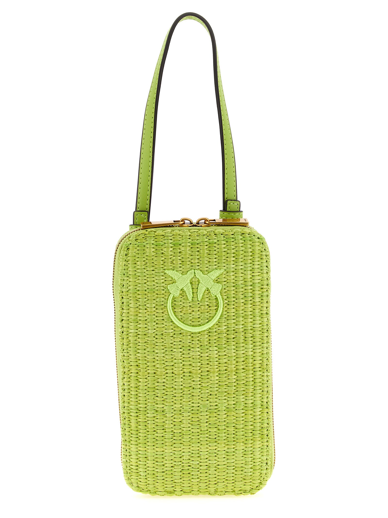 Braided Raffia Travel Smartphone Holder