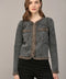 Braided Trim Jean Jacket BLACK DENIM-Jacket-FATE-S-BLACK DENIM-Urbanheer