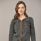 Braided Trim Jean Jacket BLACK DENIM-Jacket-FATE-S-BLACK DENIM-Urbanheer