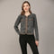 Braided Trim Jean Jacket BLACK DENIM-Jacket-FATE-S-BLACK DENIM-Urbanheer