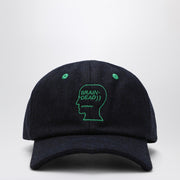 Brain Dead Navy wool-blend baseball cap