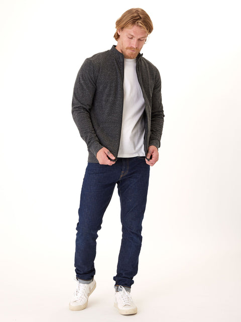 Brandon Triblend Fleece Full Zip Jacket