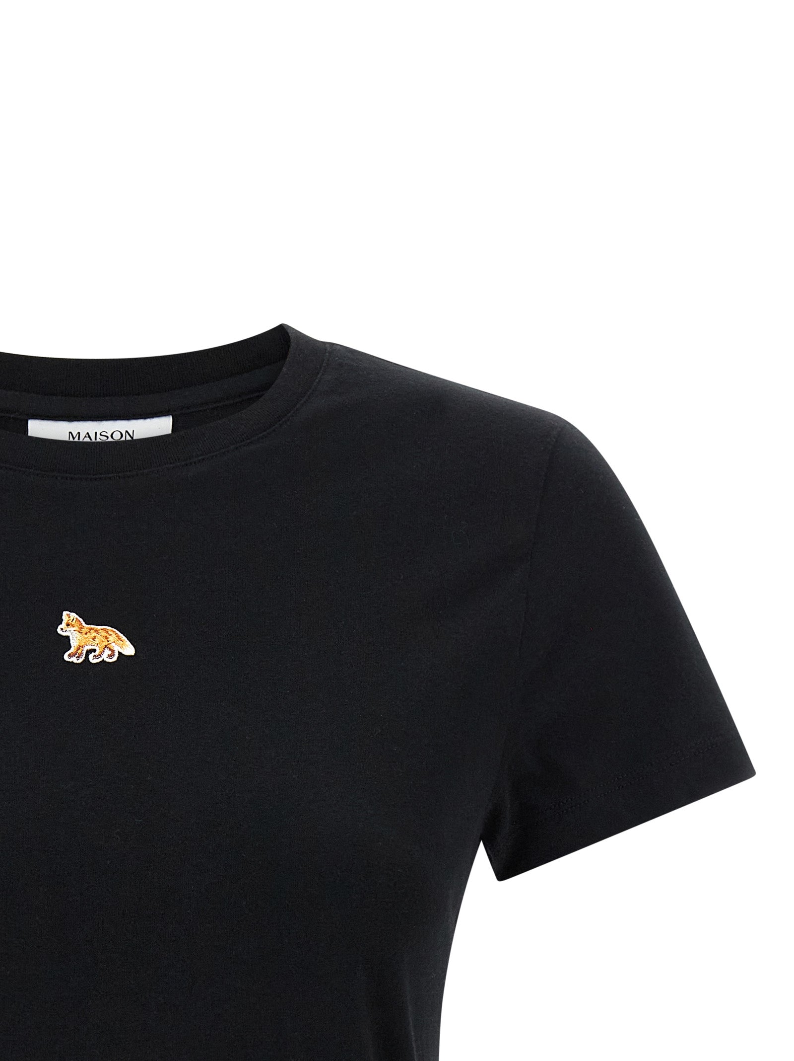 Breathable Cotton Baby Fox Cropped T-Shirt