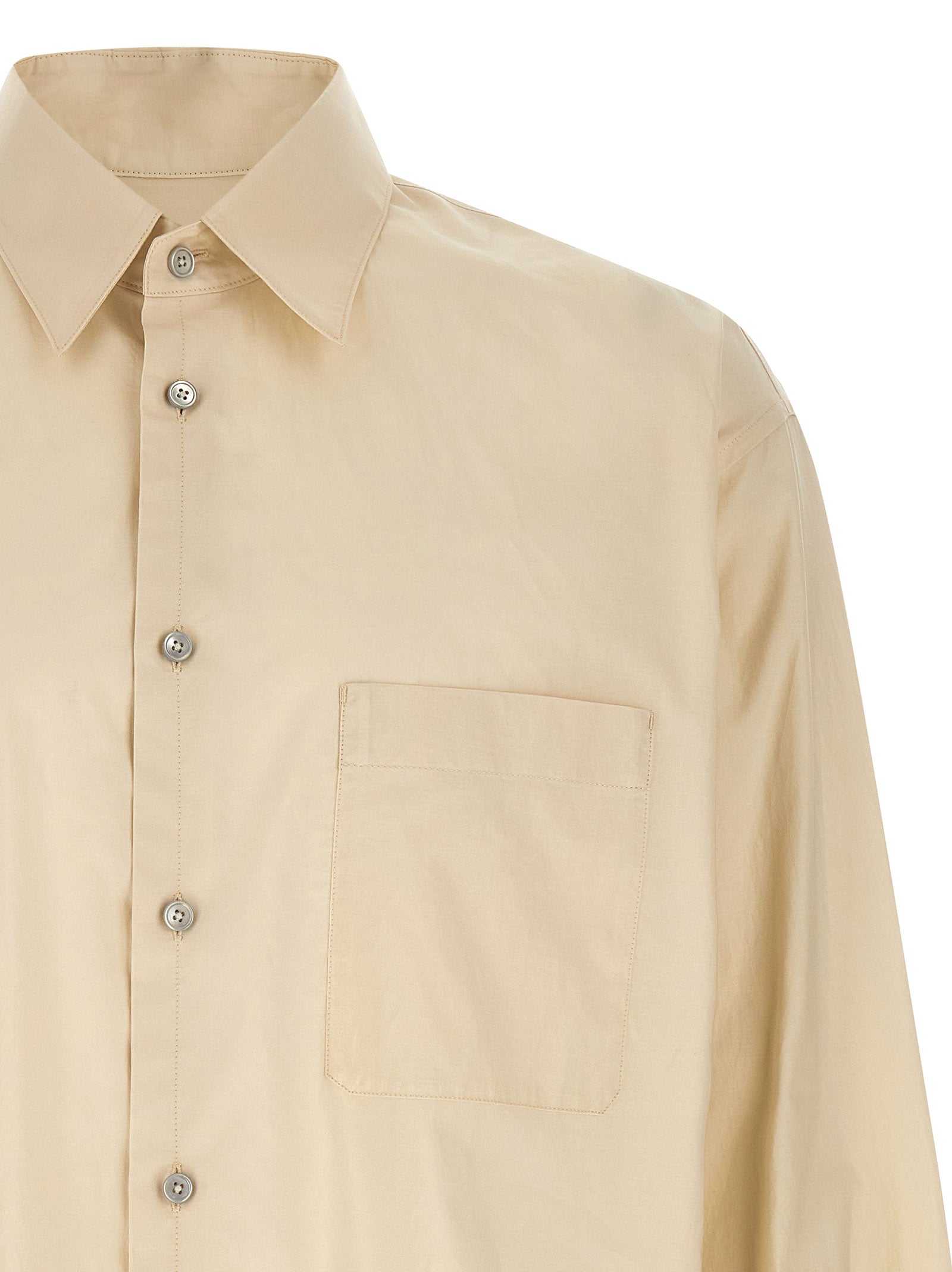 Breathable Cotton Blend Silk Shirt for Everyday Comfort