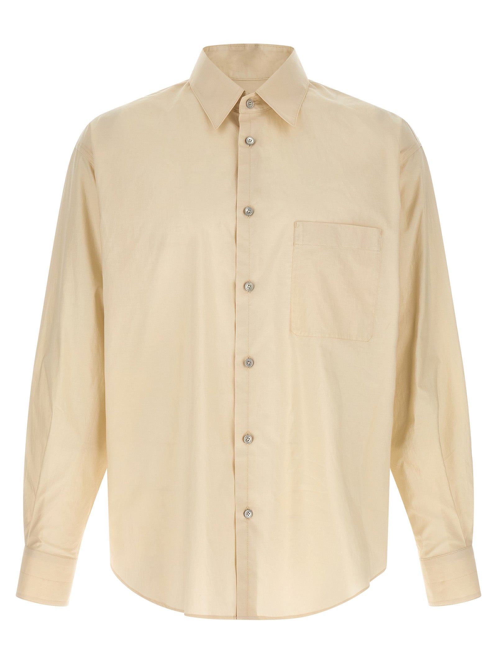 Breathable Cotton Blend Silk Shirt for Everyday Comfort