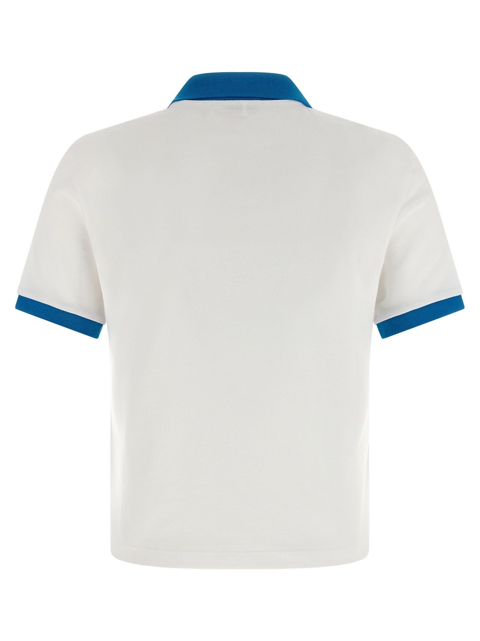 Breathable Cotton Medusa Embroidered Polo Shirt