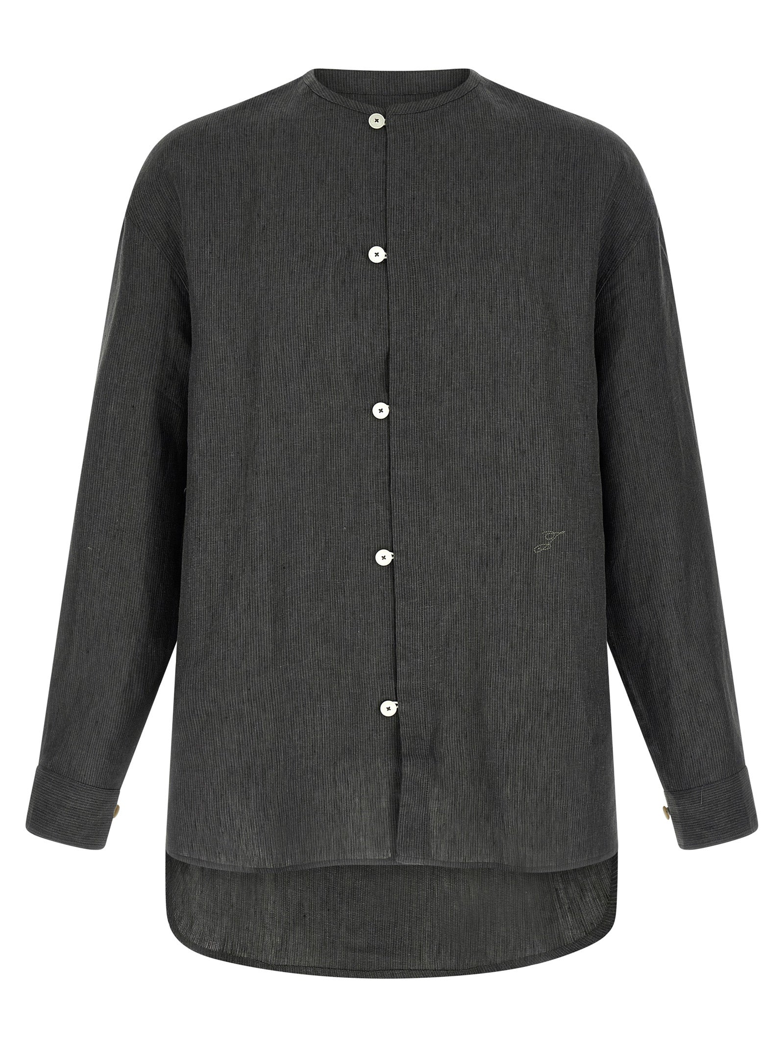 Breathable Linen Micro-Striped Shirt for Everyday Comfort