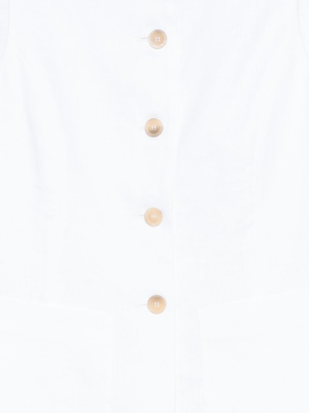 Breathable Linen Sleeveless Summer Vest with Pockets