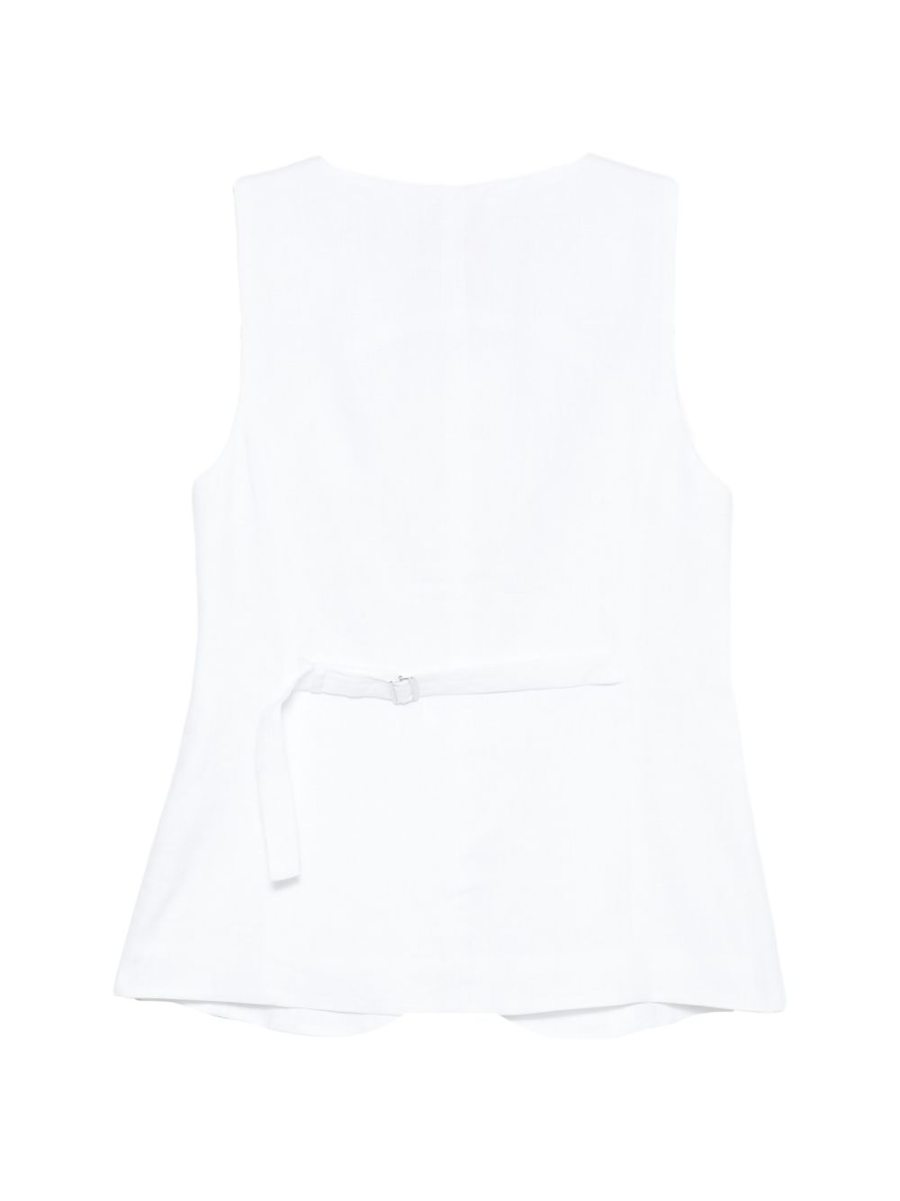Breathable Linen Sleeveless Summer Vest with Pockets