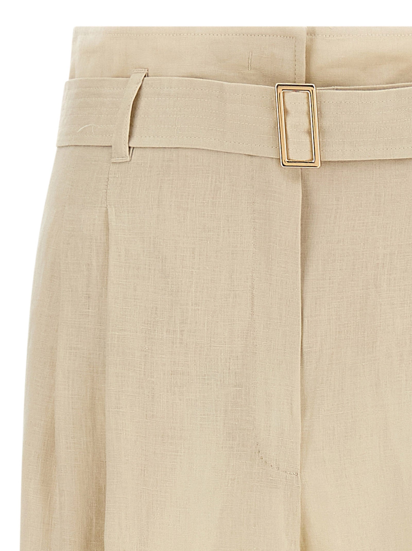Breathable Linen Wide-Leg Summer Pants for Comfort