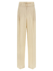 Breathable Linen Wide-Leg Summer Pants for Comfort
