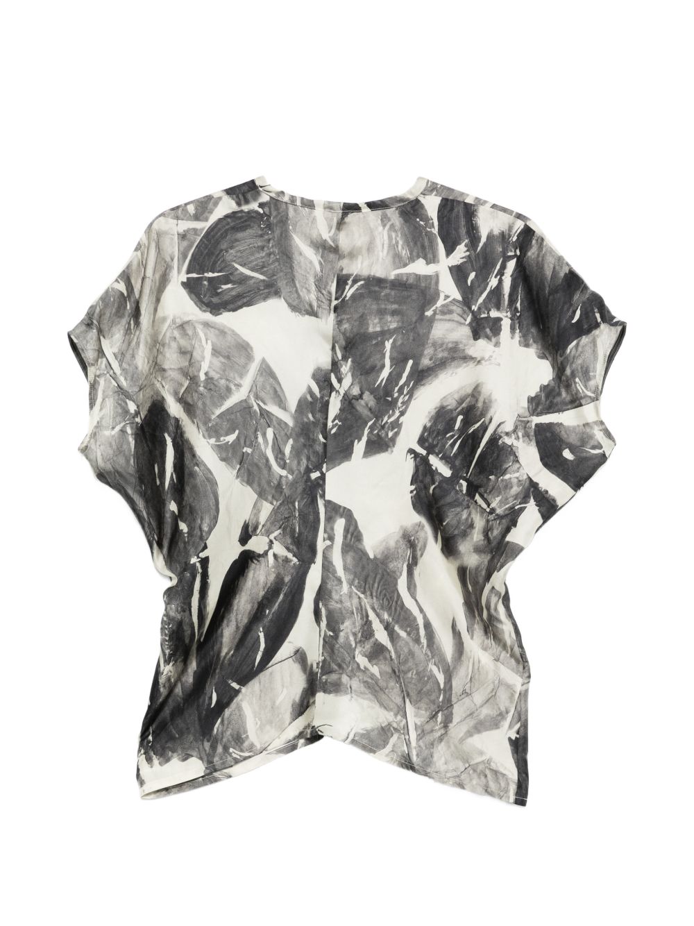 Breathable Silk V-Neck Shirt for Summer