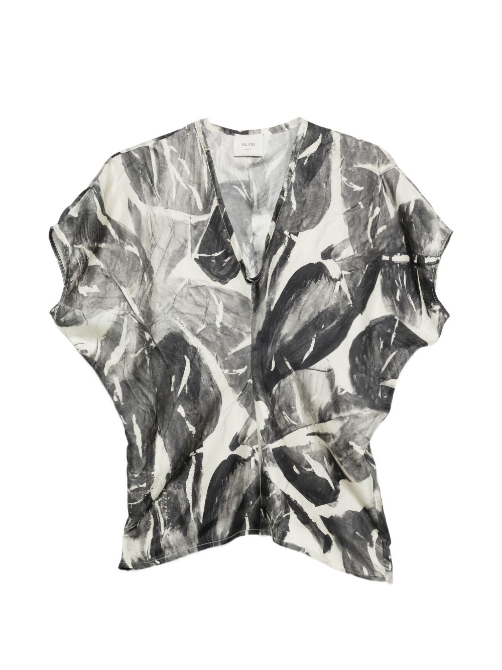 Breathable Silk V-Neck Shirt for Summer