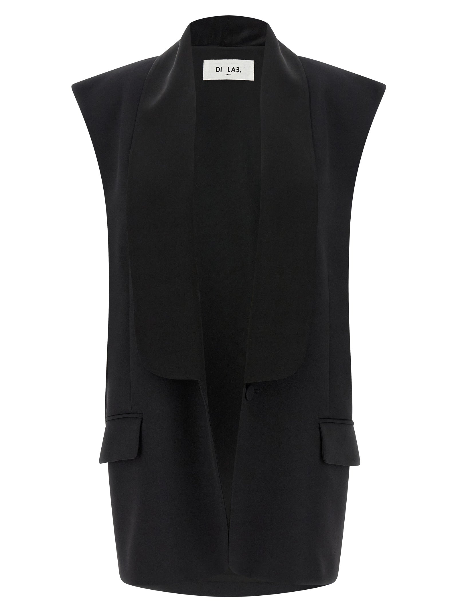 Breathable Viscose Tuxedo Vest for Comfort