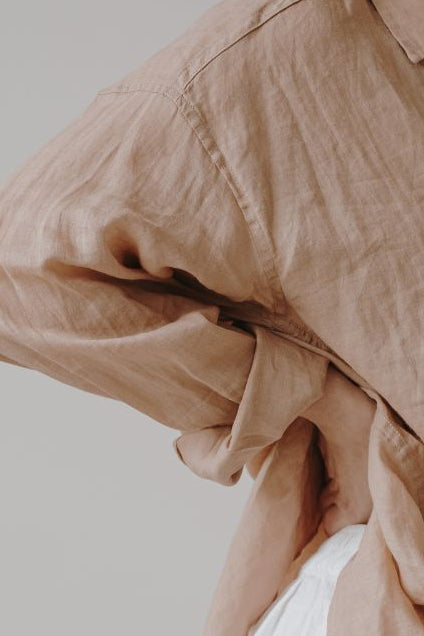 Breathe Sabbia Linen Oversize Shirt