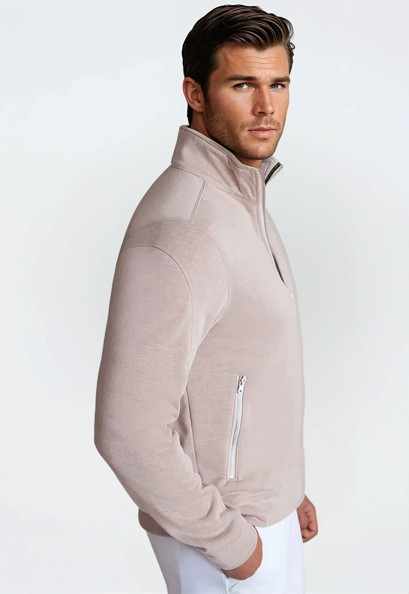 Breckenridge Full-Zip Sweatshirt - Camel