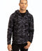 Breton Camo Half-Zip Hoodie