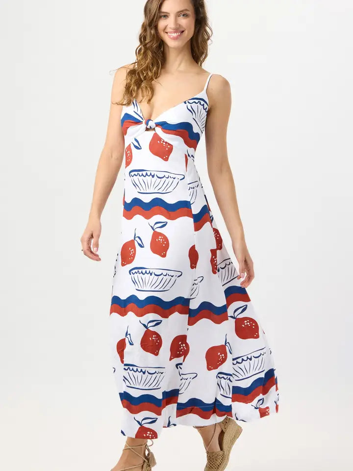 Bridget Maxi Dress Amalfi Rust-Dress-Tiare Hawaii-One Size-Amalfi Rust-Urbanheer