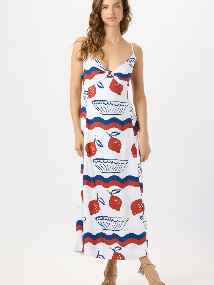 Bridget Maxi Dress Amalfi Rust-Dress-Tiare Hawaii-One Size-Amalfi Rust-Urbanheer