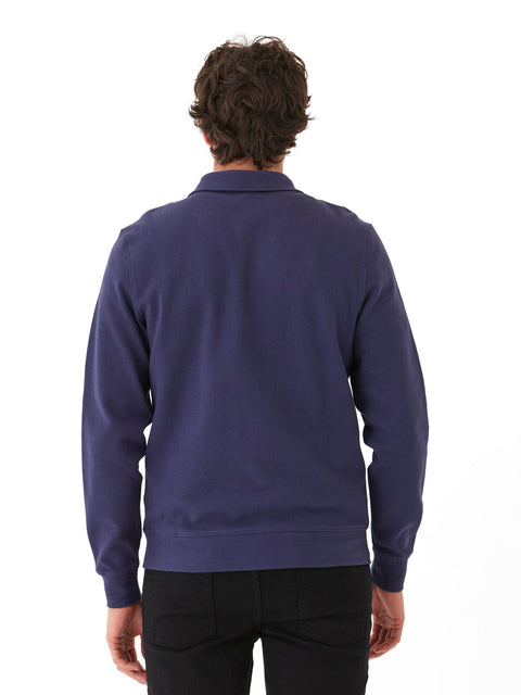 Briggs Knit Jacquard 1/4 Zip Pullover