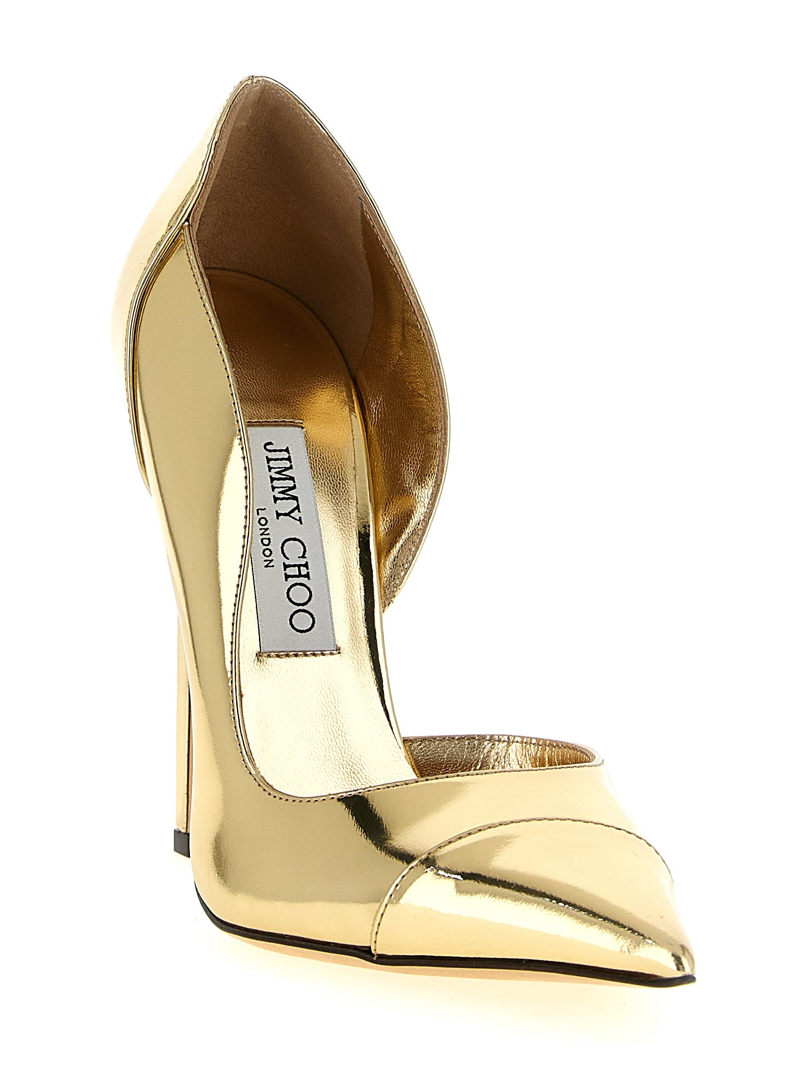 Brigitte Shiny Laminated Leather Pumps
