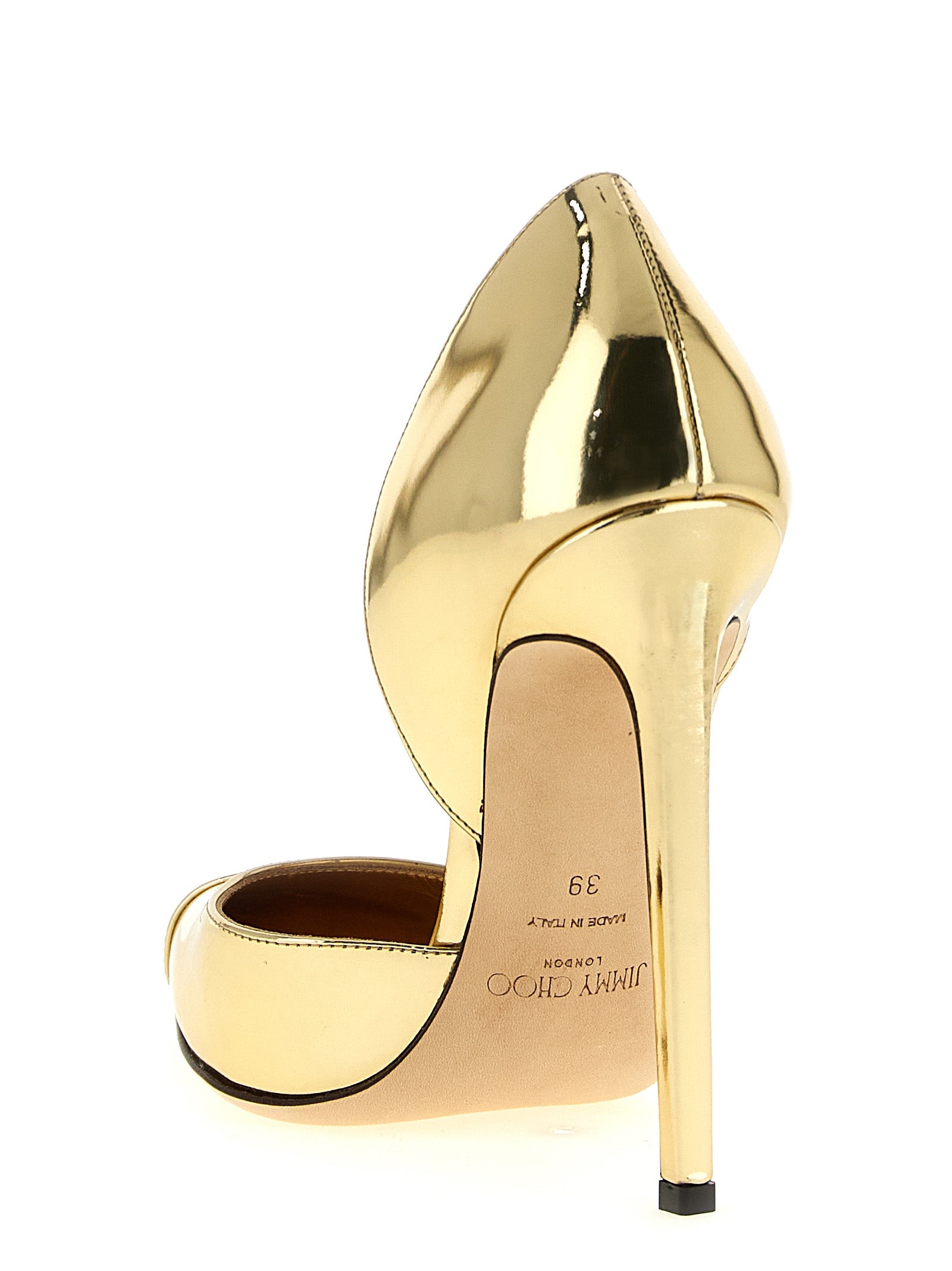 Brigitte Shiny Laminated Leather Pumps