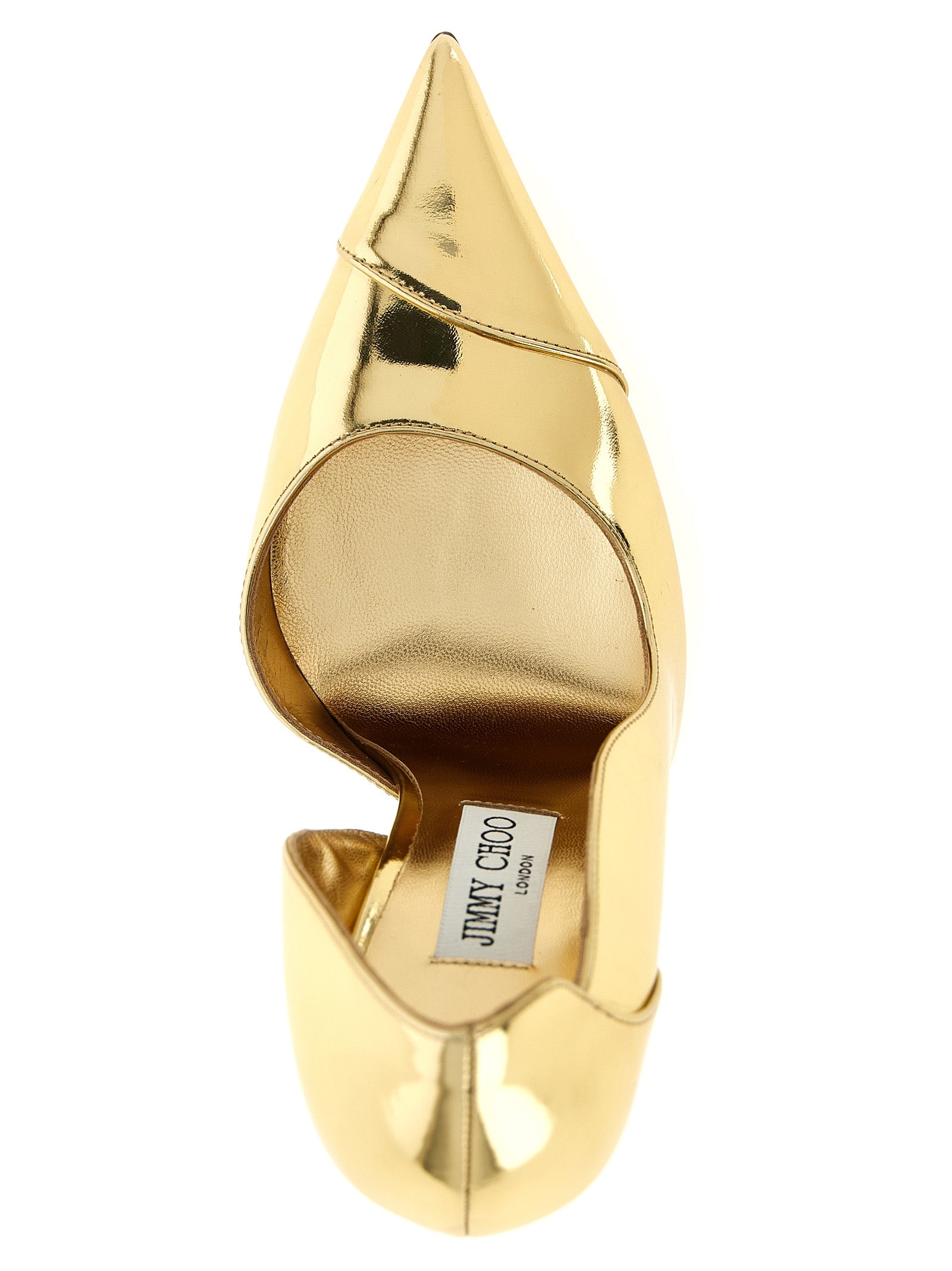 Brigitte Shiny Laminated Leather Pumps