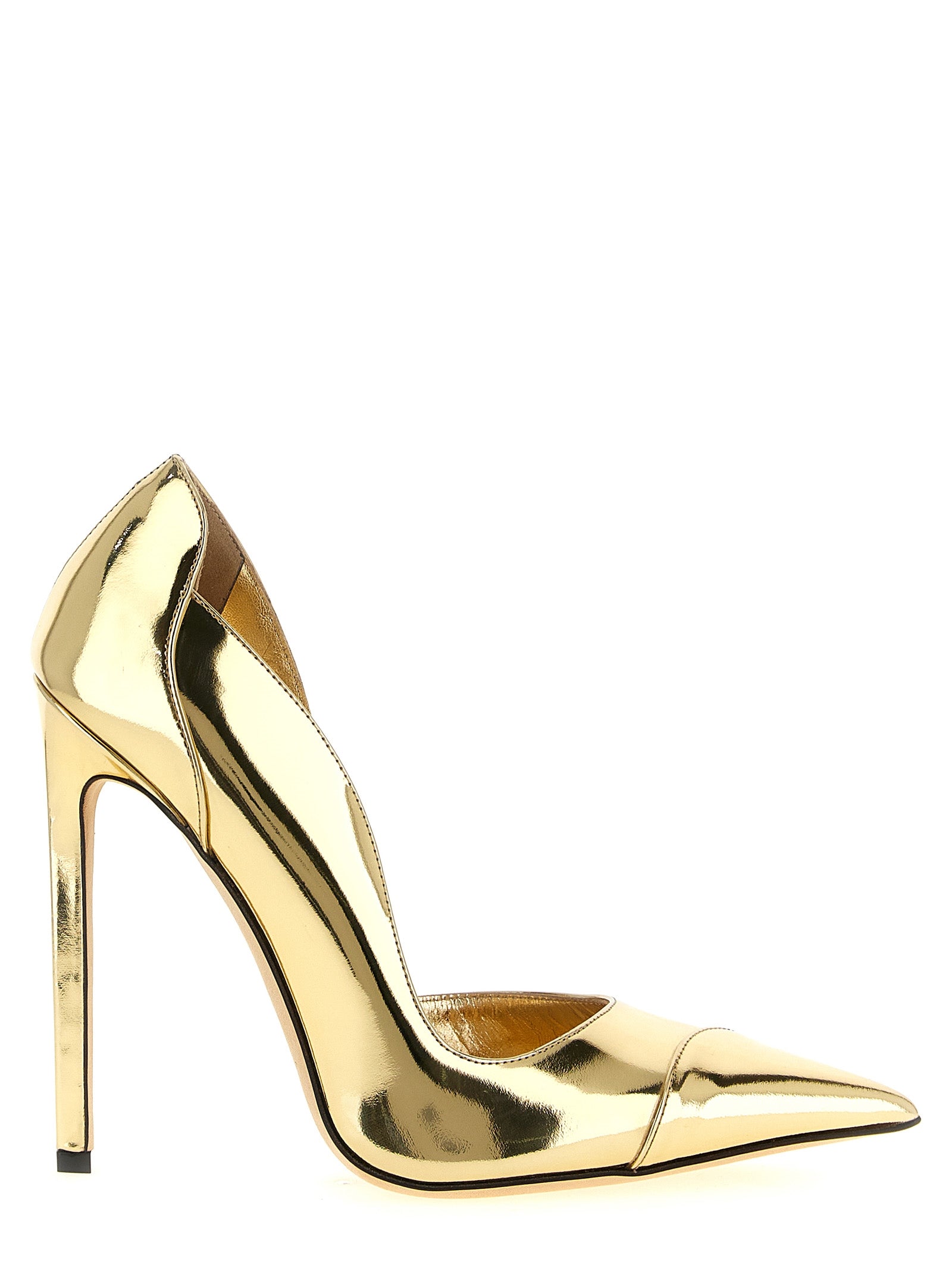 Brigitte Shiny Laminated Leather Pumps