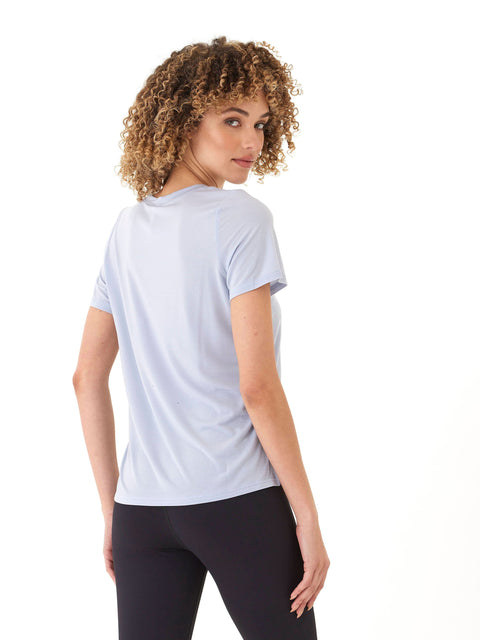 Briona Tencel Jersey Ruched Side Tee