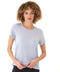 Briona Tencel Jersey Ruched Side Tee